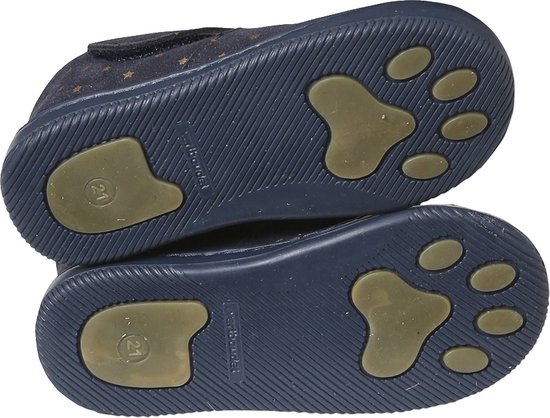 Vertbaudet Chaussons scratchés bébé en cuir souple