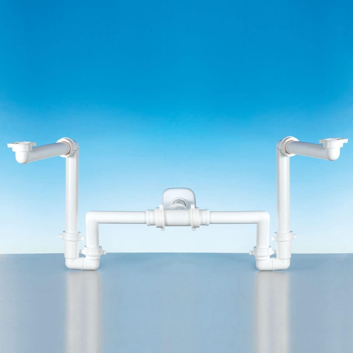 Ben MSN Meubelsifon - Plat 5/4 inch - Ruimtebesparend - Wastafel | bol