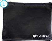 Brandwerende Zak L 1093°C - RFID Beschermhoes - 33 x 26 x 1 cm - Waterdicht - Brandwerende Documententas - Brandzak - Silvergear