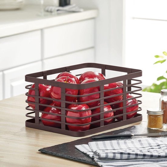 mDesign universele voorraadmand voor in de keuken – praktische