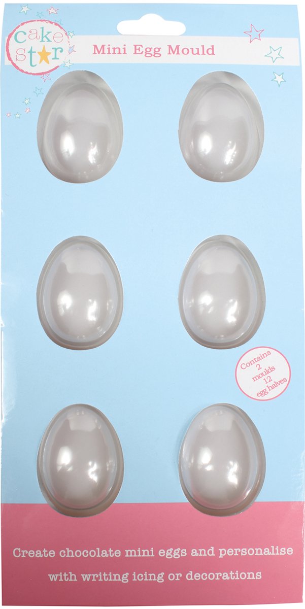 Cake Star Mal 6 Mini Eieren set/2