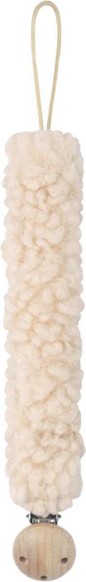 Goedkoopste Honeybears – Speenkoord teddy – Fopspeenkoord baby – Speenketting – Gebroken wit - 26 CM