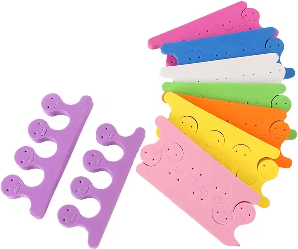 Goedkoopste Teenspreider 10 paar kleur Assorti