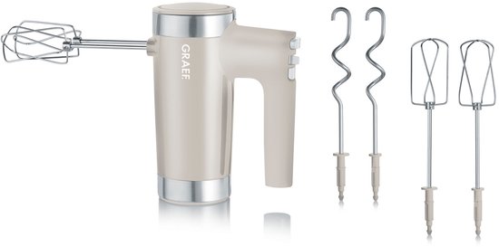 Graef HM508EU Handmixer 600 W Taupe van Graef — afbeelding 3