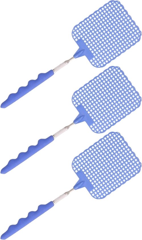 Tapette à Mouche Plastique Lot De 4 Tapette à Mouches, Lutte Antiparasitaire Manuelle, Antimouche Raquette électrique Insectes