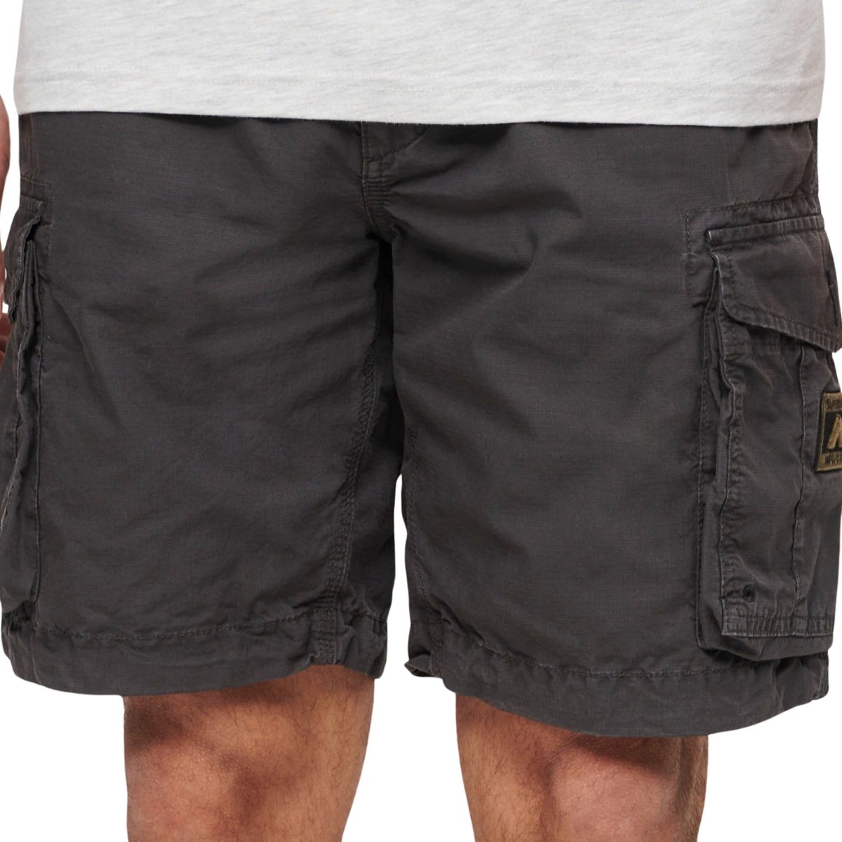 Superdry Parachute Light Short Heren Grijs