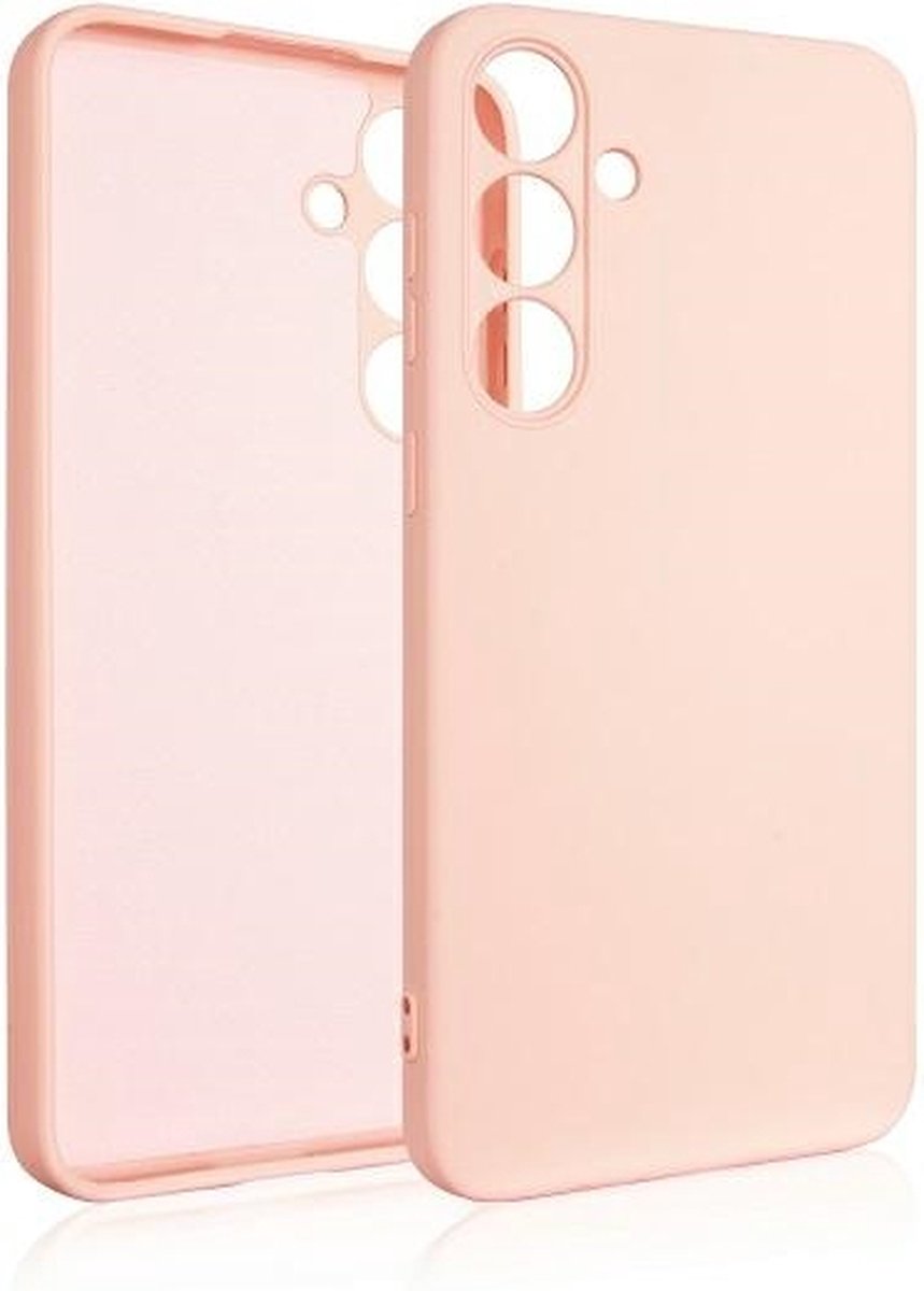 Beline Siliconen Hoesje Samsung S24+ S926 roze-goud/rosé goud