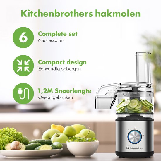 Professionele elektrische vleesmolen, 5-in-1 multifunctionele vleesmolen voor vlees met 3 maalplaten, groentesnijder, aansluiting voor worst en koekjes en koekjes, 2000 W, roestvrij staal Professionele elektrische vleesmolen, 5-in-1 multifunctionele vleesmolen voor vlees met 3 maalplaten, groentesnijder, aansluiting voor worst en koekjes en koekjes, 2000 W, roestvrij staal
