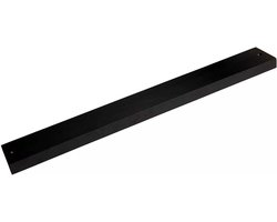Yaxell Messenstrip van Bamboe Zwart 49,5 cm – Magnetisch en Duurzaam – Voor 8 Messen – Inclusief Bevestigingsmateriaal – Voor Stijlvolle en Veilige Messenopslag