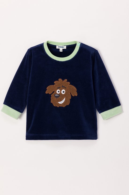 Lange jongenspyjama, zachte single-jersey van 100% katoen, Rood Lange jongenspyjama, zachte single-jersey van 100% katoen, Rood