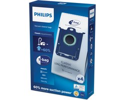 Philips S-bag FC8021/03 - Stofzuigerzakken - 4 stuks
