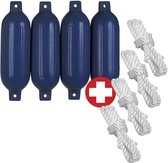 Stootwillen - ⌀12cm - 4stks - inclusief lijn