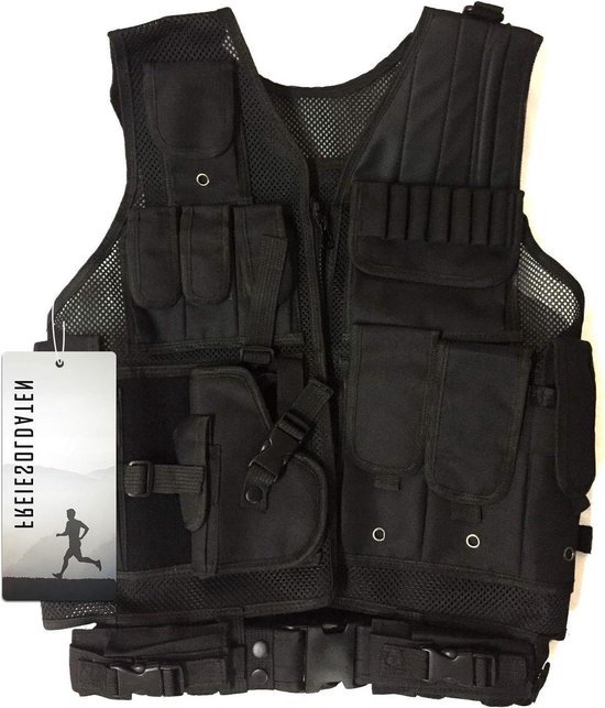 HAWILAND Vest voor heren, outdoor, vissersvest, cargo, werkvest