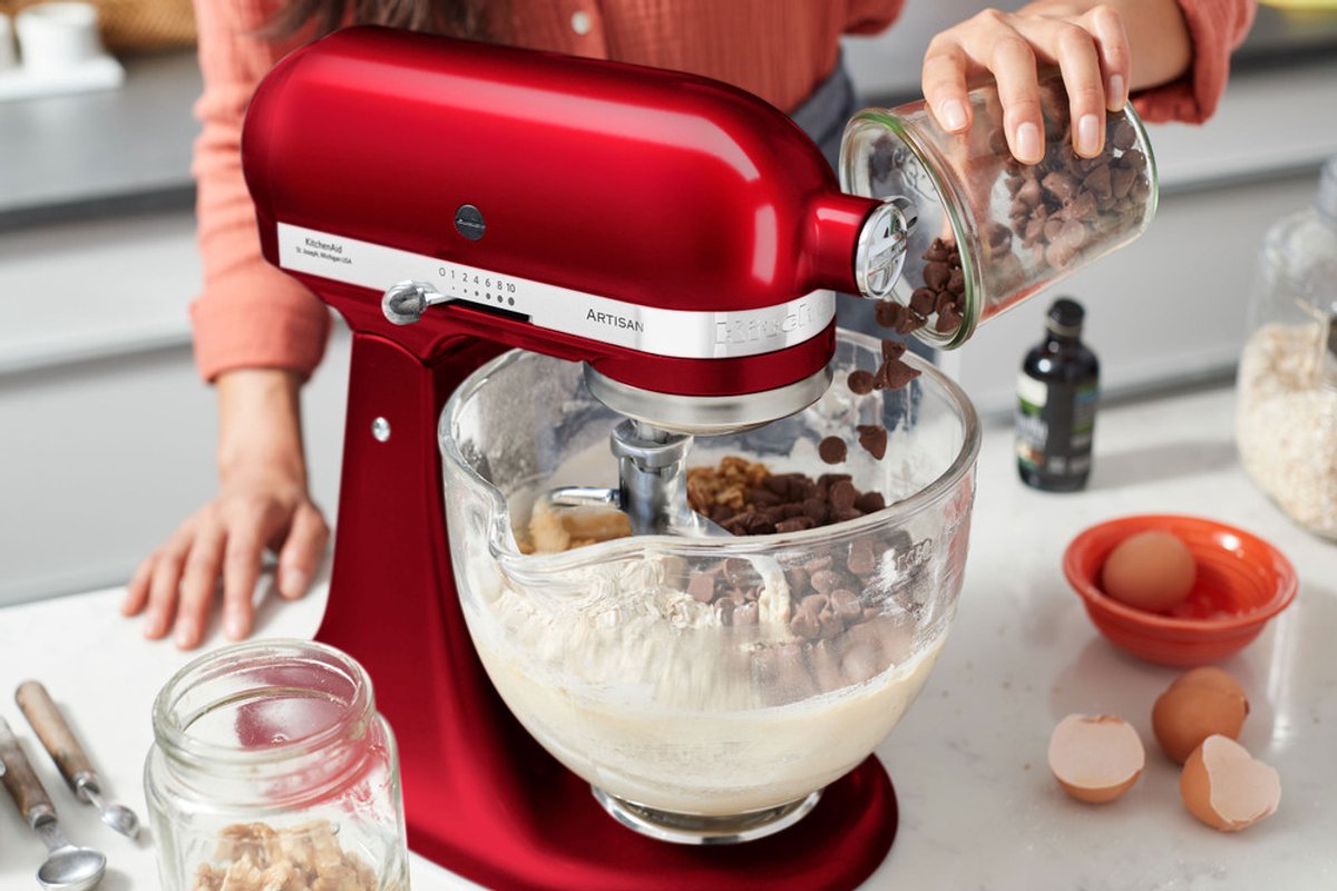 KitchenAid Artisan 5KSM185PS - 300W Standmixer, 4,8L Mengkom thumbnail 8