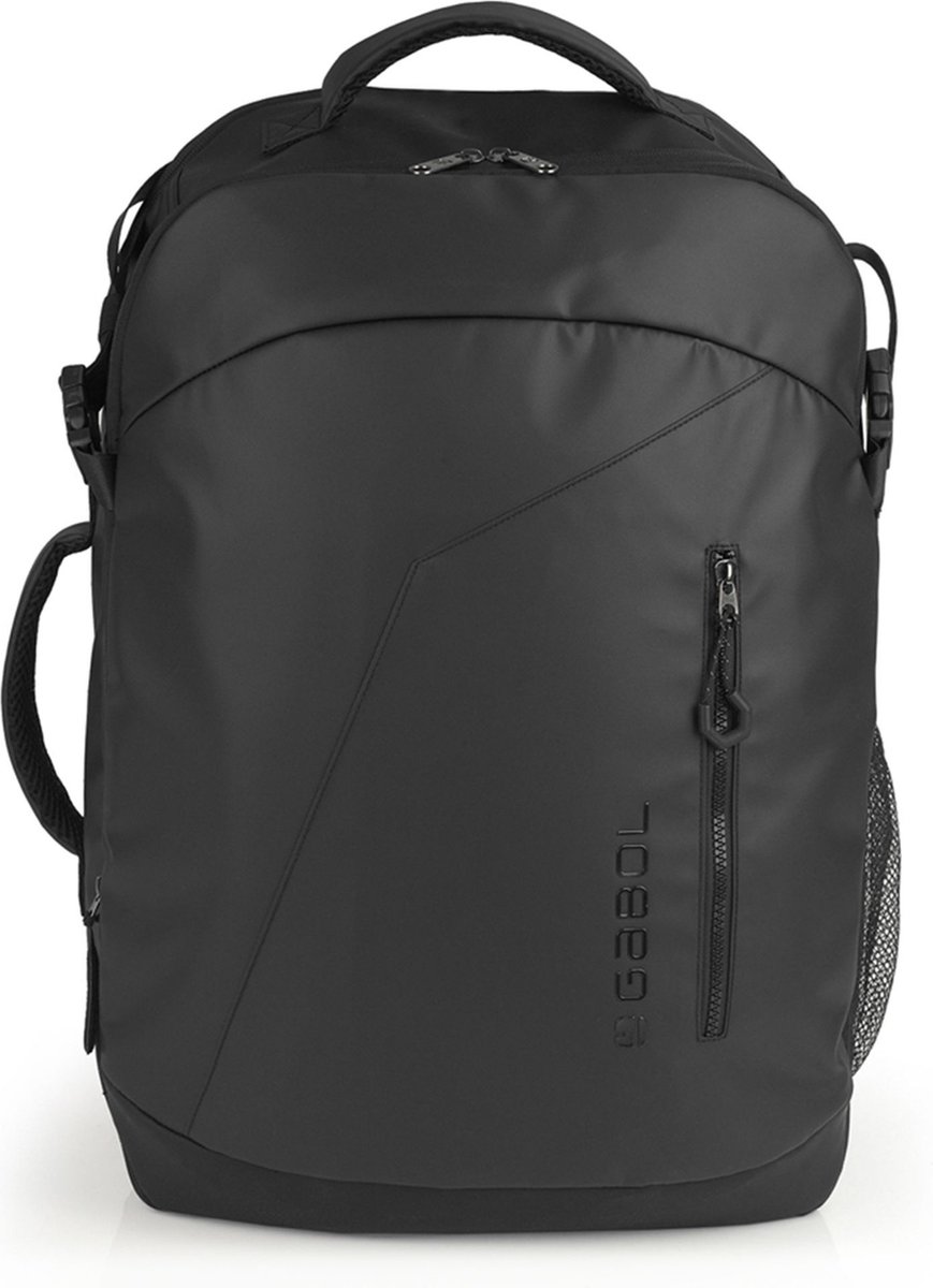 Gabol Canada rugzak 55 cm met uitbreidingsflap - Zwart