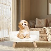 Generisch Groot kattenbed, knuffelige kattenbank, ook warm