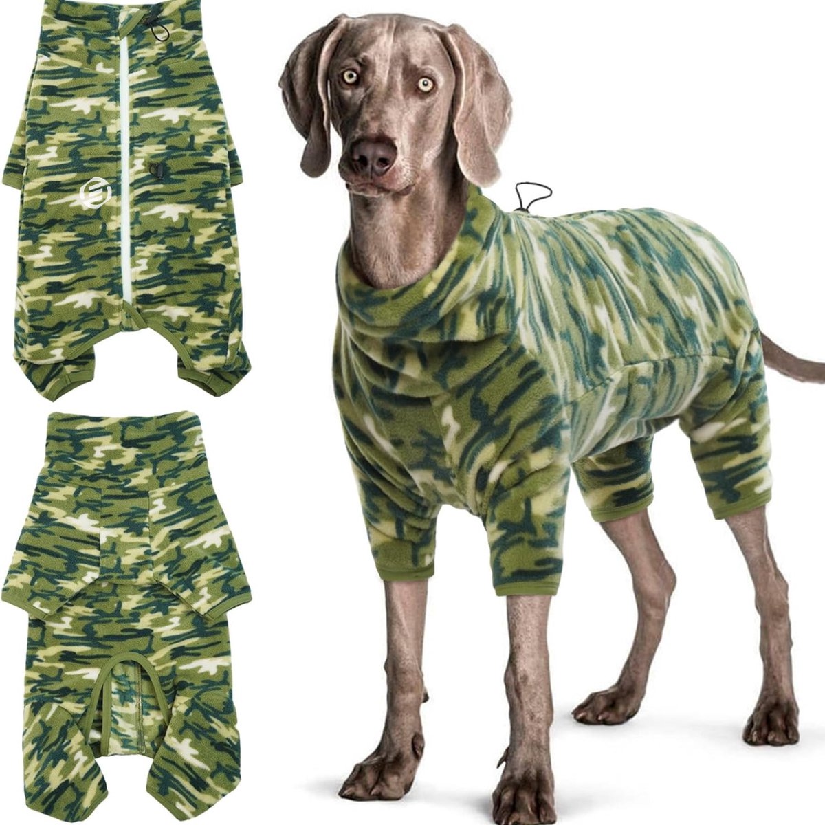 Equivera Honden Pyjama - Hondentrui - Honden Kleding - Hondenpyjama - Pyjama Voor Honden