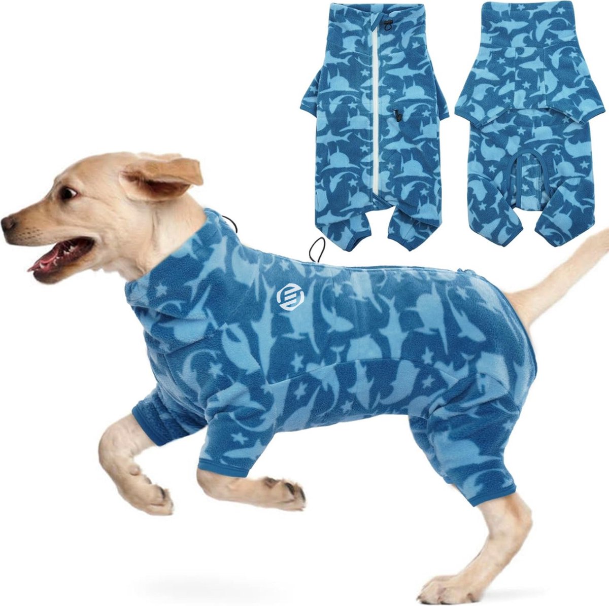 Equivera Honden Pyjama - Hondentrui - Honden Kleding - Hondenpyjama - Pyjama Voor Honden
