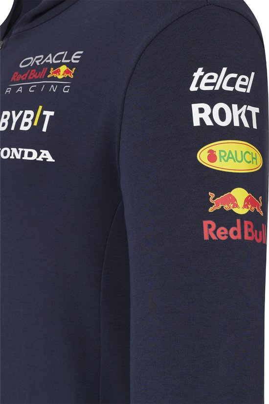 Oracle Red Bull Racing Teamline Hoody met Rits 2024 XXXL - Max Verstappen - Sergio Perez van Oracle Red Bull Racing — afbeelding 5