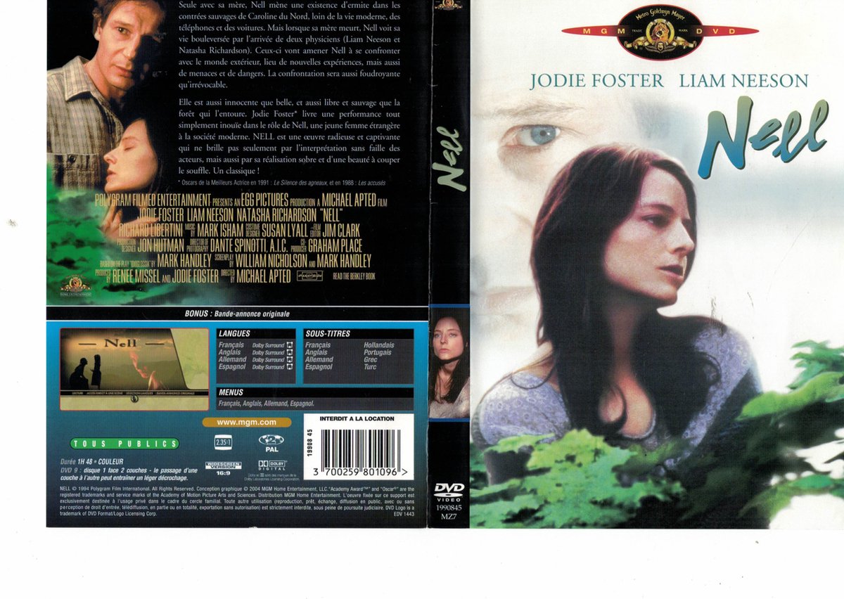 Nell DVD