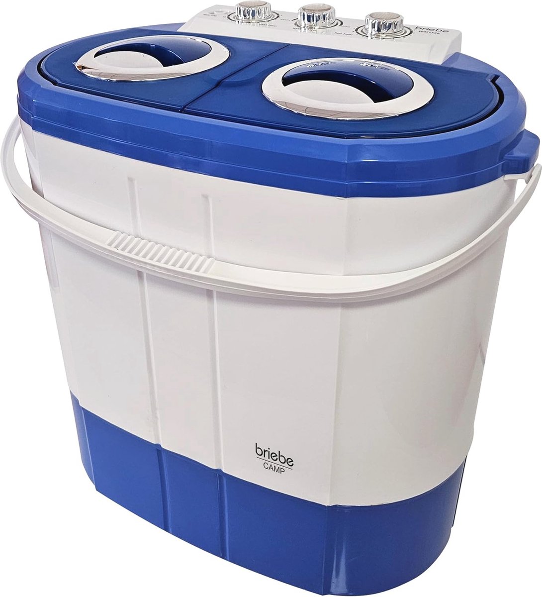 Mini wasmachine voor onderweg - Draagbare wasmachine met centrifuge, ideaal voor camper, caravan en reizen