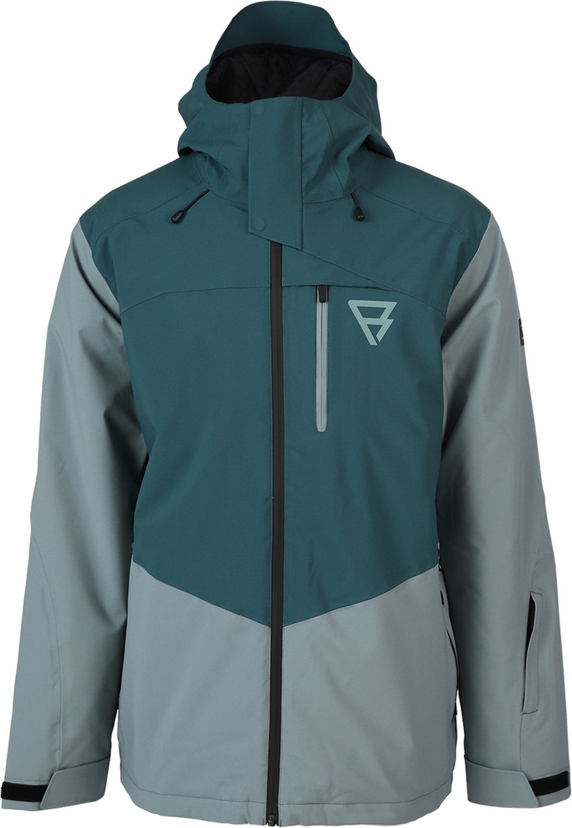 Brunotti Kense Heren Wintersport Ski Jas Groen