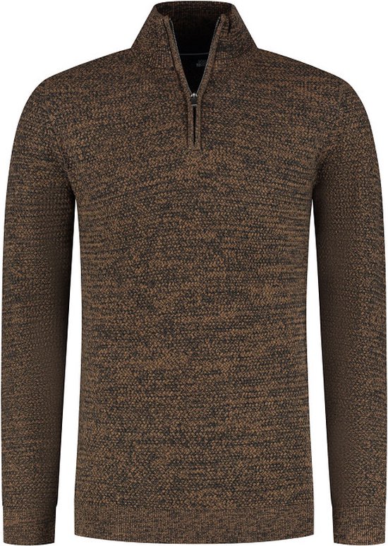 Boston Brothers heren trui schipperstrui korte rits 5222