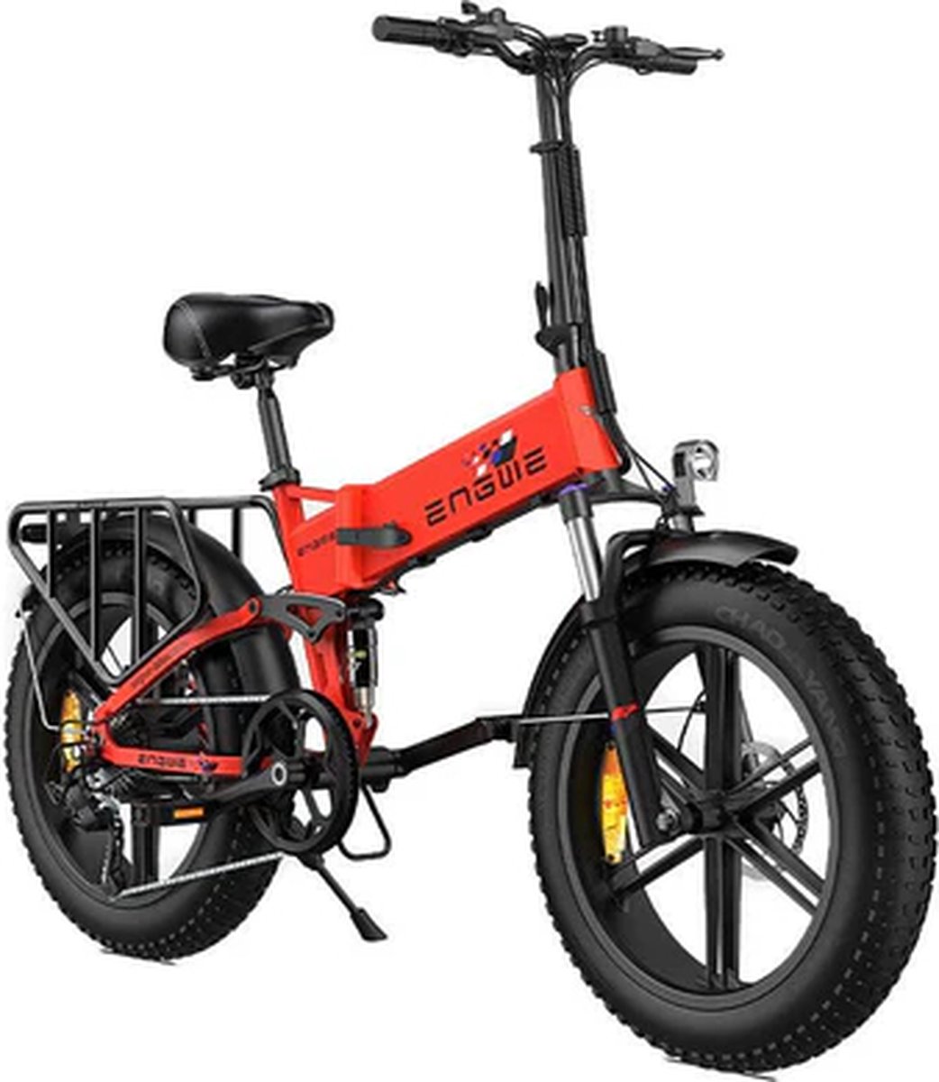 Engwe Engine X Fatbike Elektrische Vouwfiets - Rood thumbnail 6