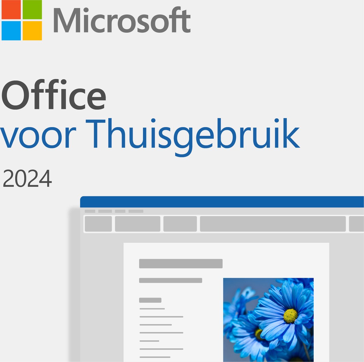 Microsoft Office 2024 voor Thuisgebruik 2024 (1 apparaat) Digitale licentie Software