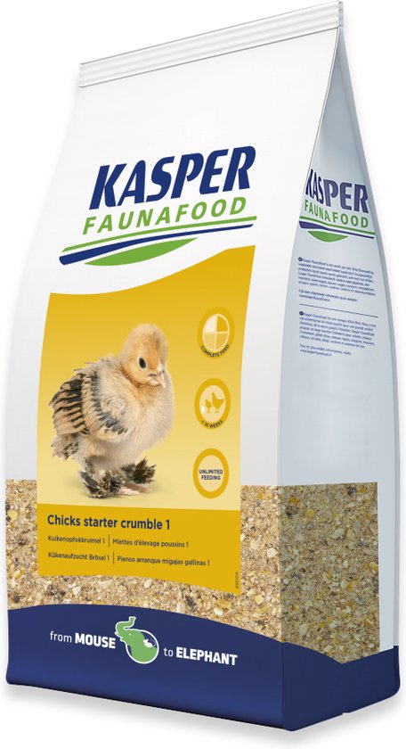 Kasper Faunafood Hobbyline Kuikenopfokkruimel 1 - 4 KG