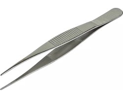 Benson Precisie pincet - Verwijderen van splinters en epileren - 12,5 cm - Compact en ergonomisch