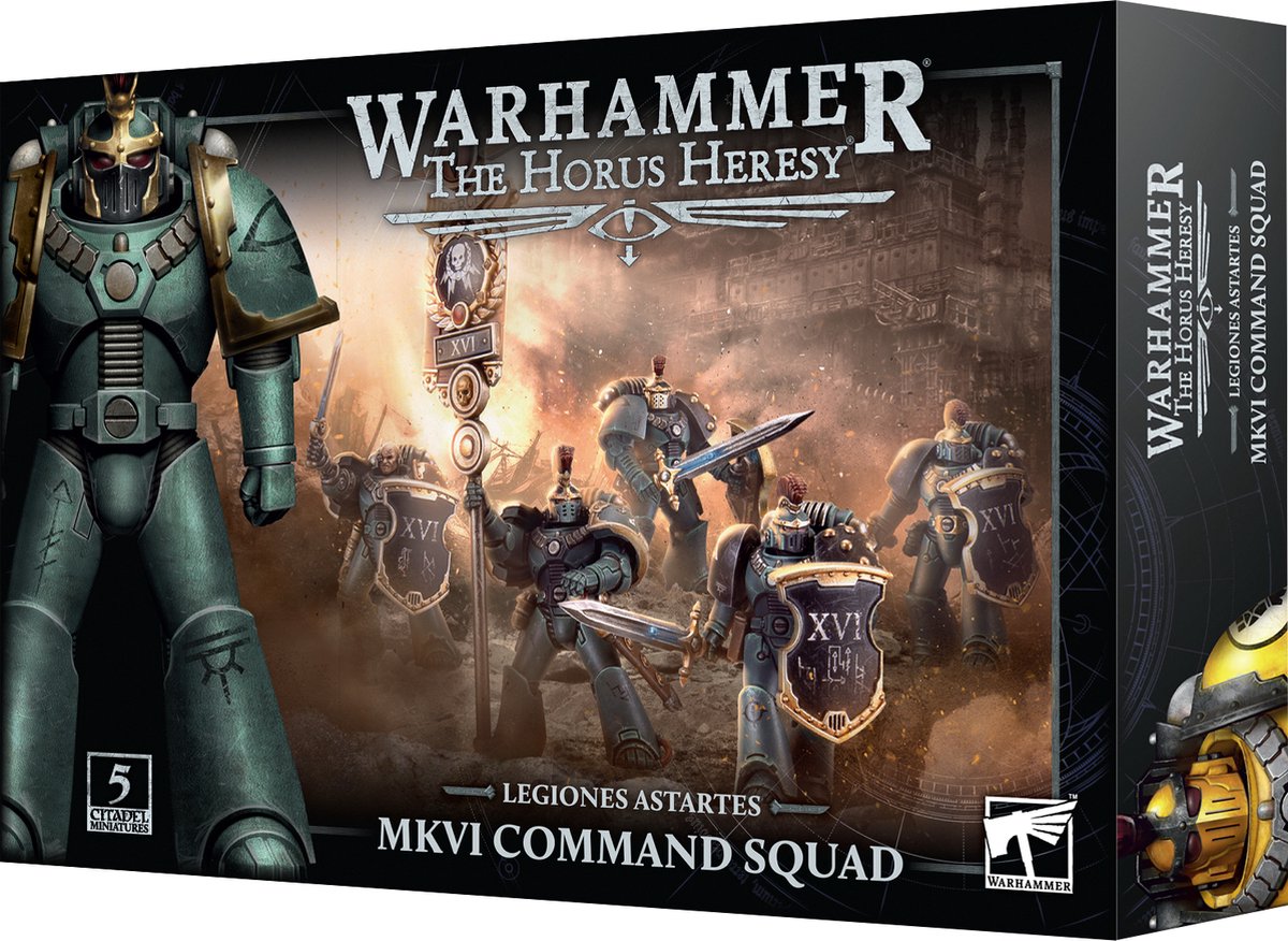 Horus Heresy: Legiones Astartes MKVI Command Squad