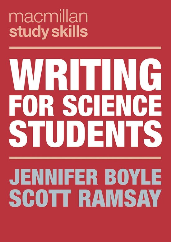 Writing for Science Students - cover
