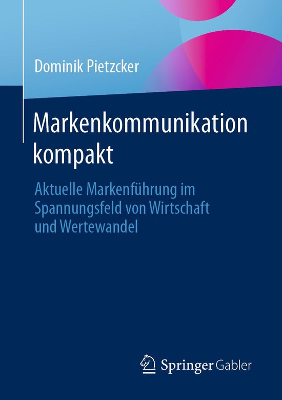 Business and Economics (German Language) - Markenkommunikati ... - cover