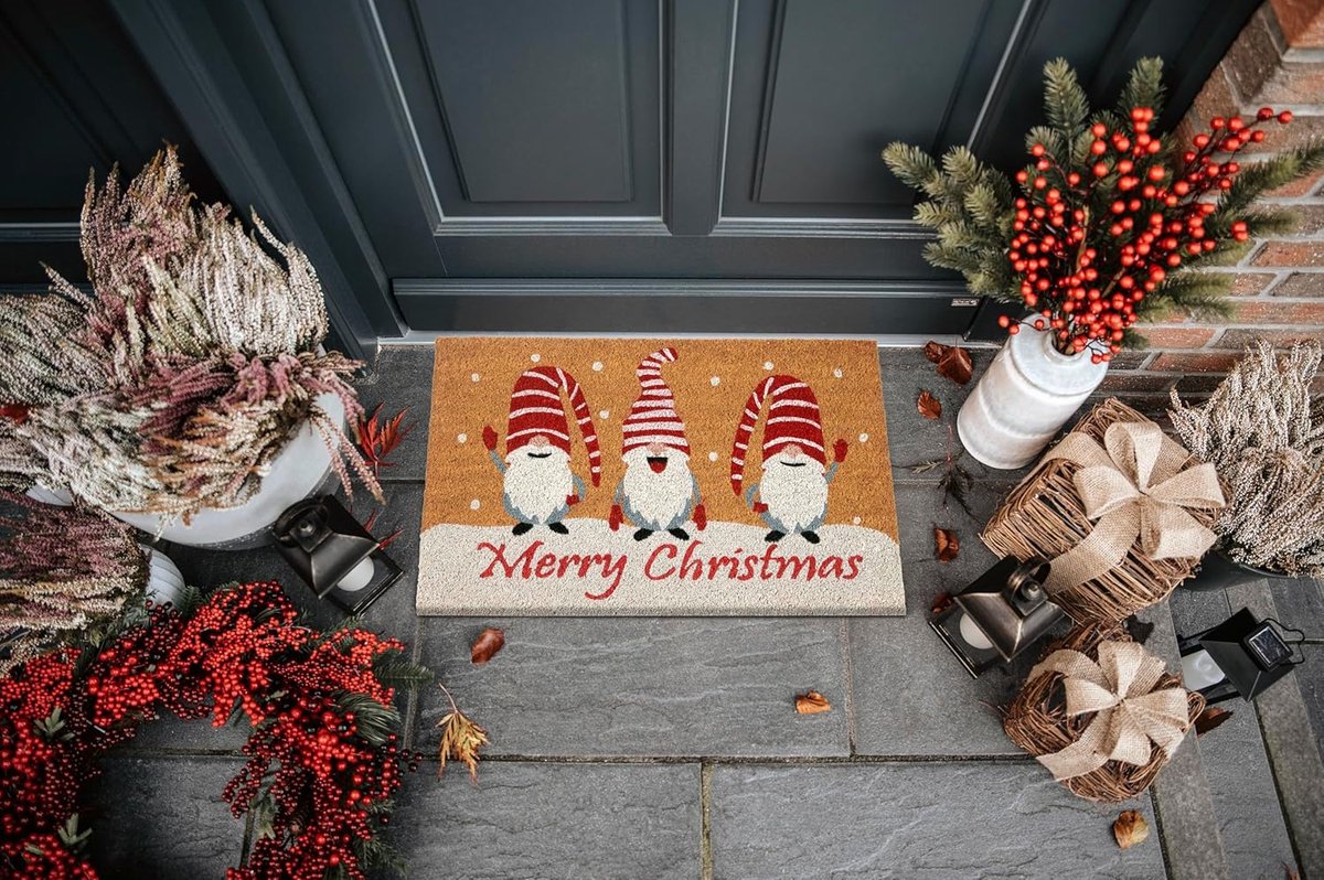 Kerst deurmat
