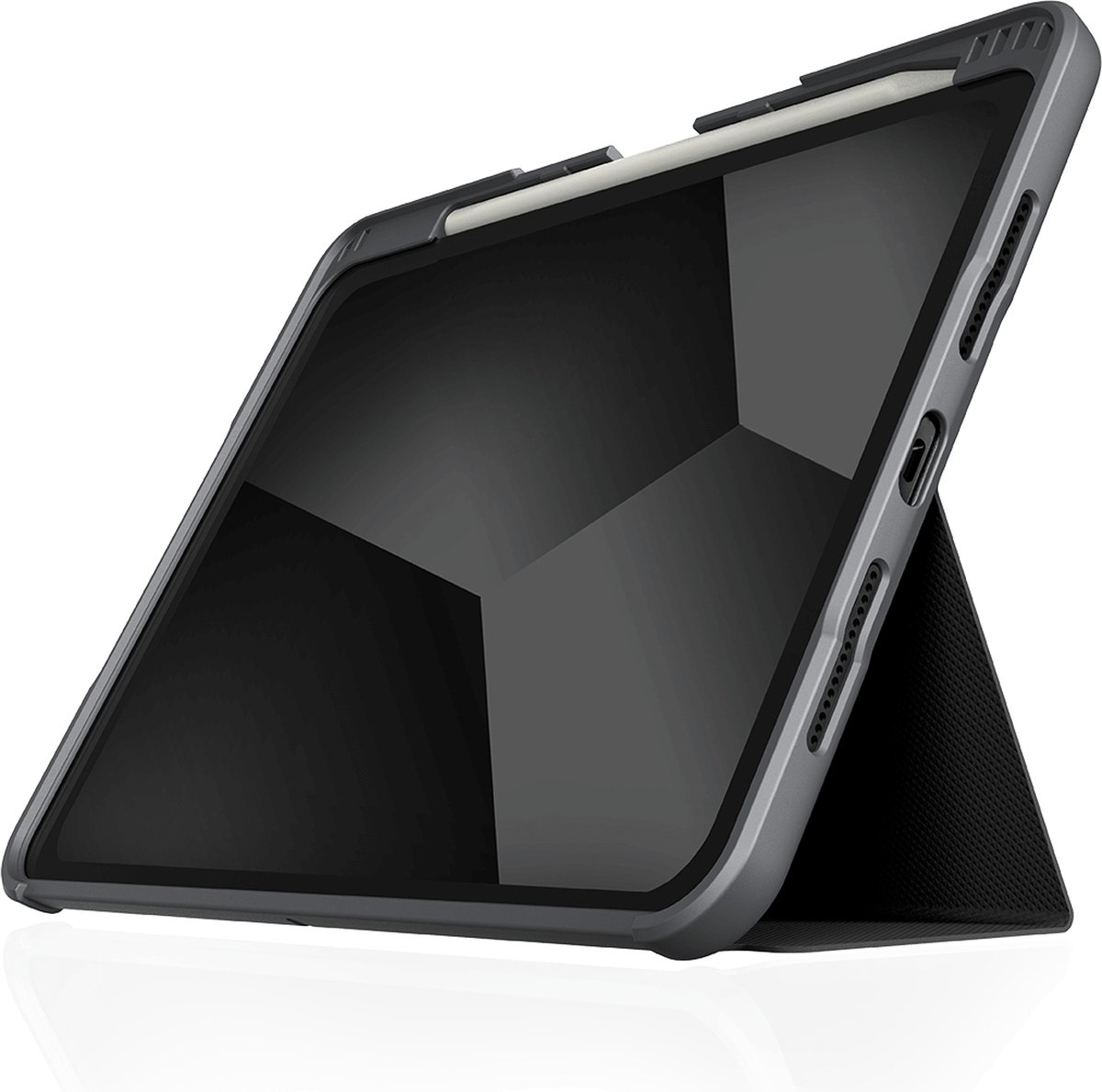 STM Goods, Beschermhoes Geschikt voor Apple iPad Pro 13 Folio Dux Plus, Zwart