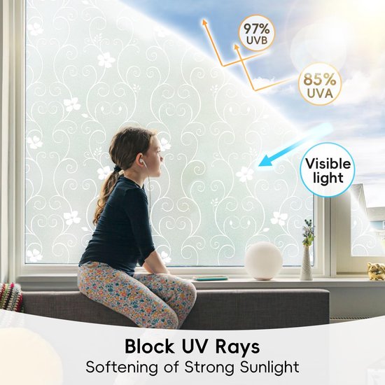 ETOPARS 76cm x 600cm 35% VLT Autoruitenfolie Getinte Folie Op Rol voor Auto Raamfolie Privacy Folie Zonwerende Folie Privacyfolie Anti-schittering Folie Tegen Zon Autofolie