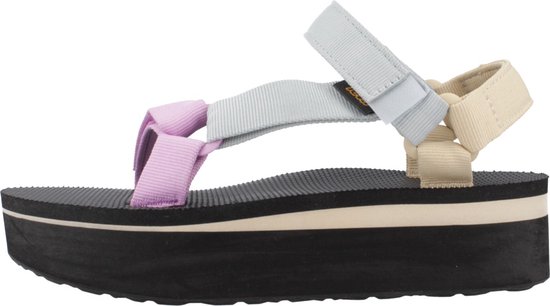 Teva W Flatform Universal Sandales 1008844-UNW, Femme, Multicolore, Sandales pour femmes, taille: 37