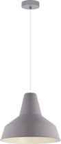 EDI light Somerton-P Hanglamp - E27 - ø 35 cm - Staal - Pastel grijs