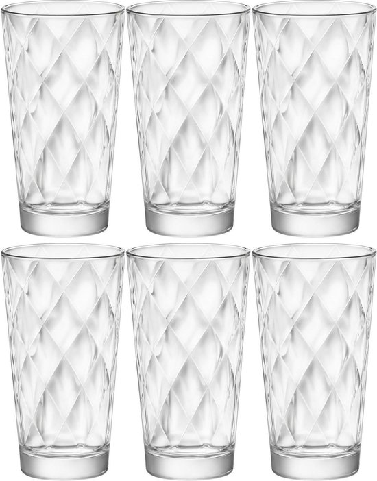 Bormioli Rocco Kaleido longdrinkglas 37 cl - Set-6