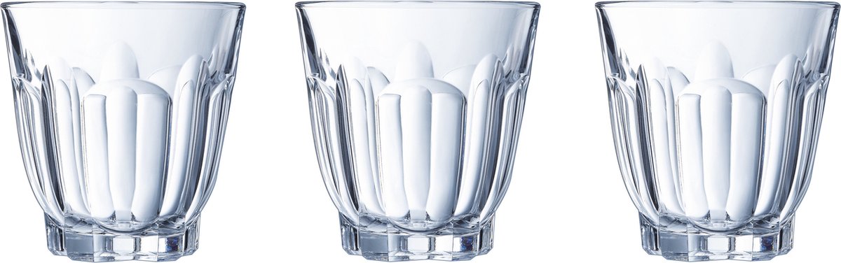 Arcoroc Drinkglazen - 6x stuks - transparant - 240 ml - Drinkglas/waterglas/sapglas