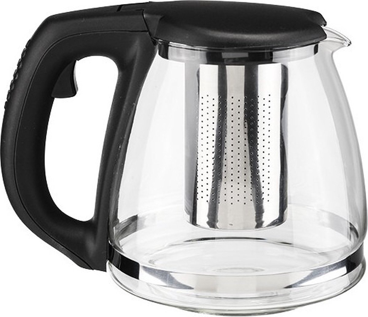 Koffiepot / theepot met filter inzet infuser 1,2 liter - Theekannen en koffiepotten