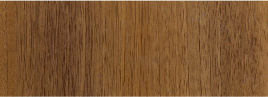 Patifix Decoratie plakfolie - 2x - 2 m - noten houtnerf look bruin - vinyl - zelfklevend - voor meubels en wanden