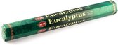 Hem Wierook stokjes - Eucalyptus - 60x stokjes - Yoga/meditatie