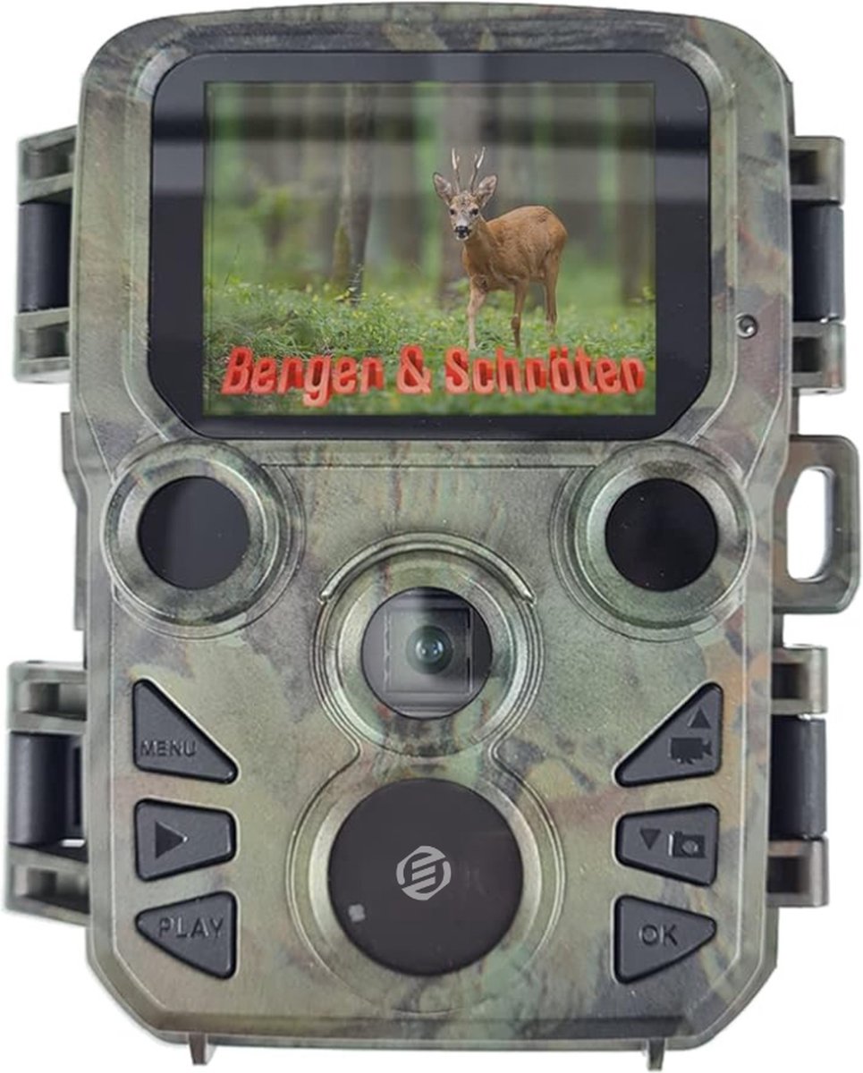 Equivera Wildcamera - wildcamera voor buiten - buitencamera met nachtzicht - wild camera
