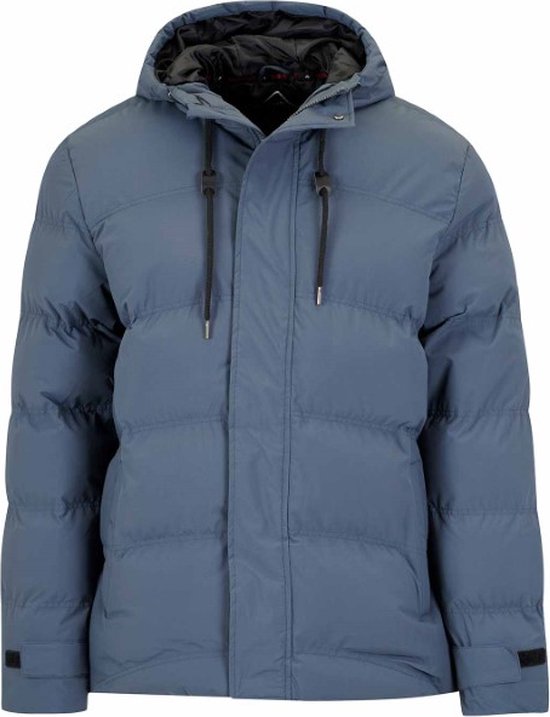 IQYU Trenchcoat Dubbele rijen Jas Heren Casual Winter Business Slim Fit Jas Regular Fit Windbreaker Warme Wintermantel Revers Jas Winddicht Jas Mode Klassieke Herenjas, wit, M