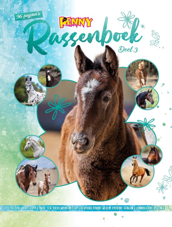 Penny Rassenboek Deel 3 - Paarden boeken - Paardenboek - Rassenboek - Paarden - Paarden Spullen - Leesboek Paarden - Paardencadeaus - Paard - Pony - Veulen - Vakantieboek