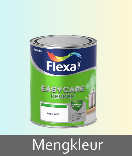 Flexa Strak In De Lak Alkyd Zijdeglans 1 liter wit