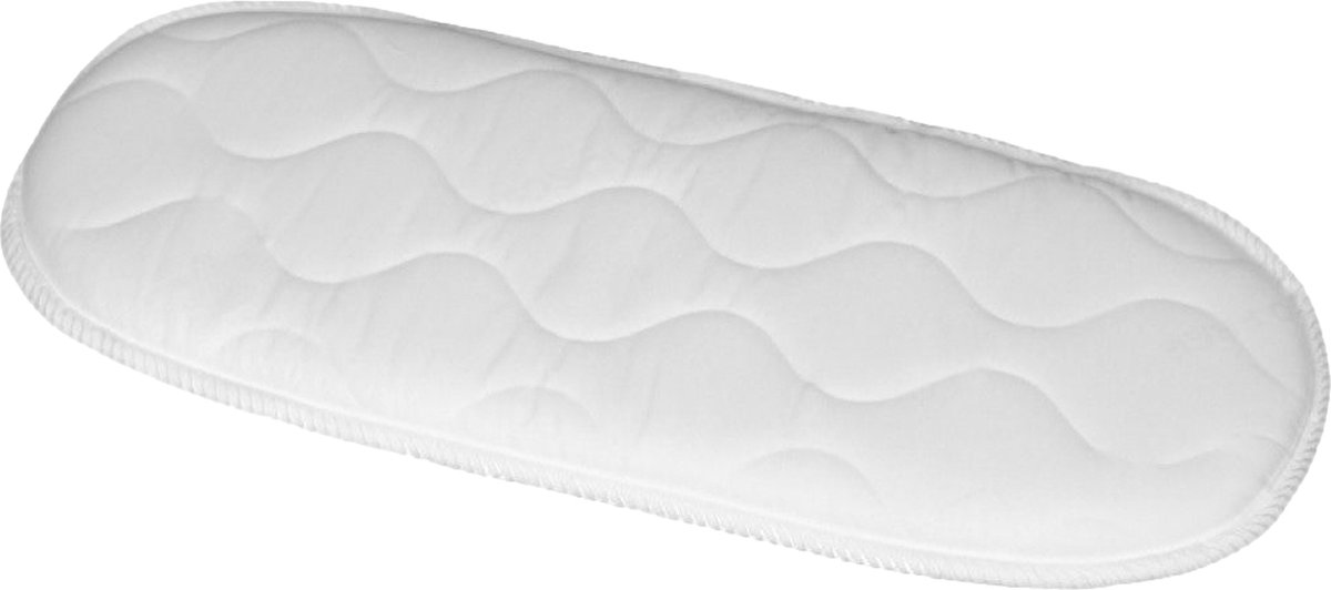 MamaLoes Wieg Matras Ovaal - Babymatras - 40x80x7 cm - Wiegmatras Aaron