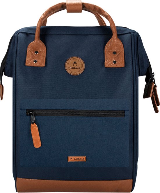 Foto: Cabaia laptoprugzak rugtas schooltas 13 inch adventurer medium chicago blauw